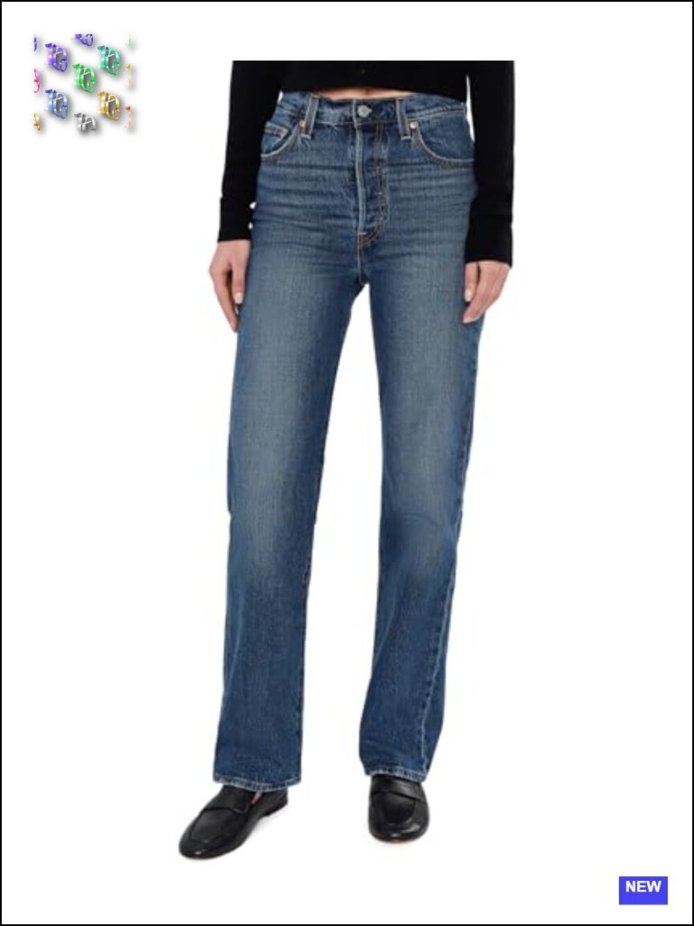 Super High Rise Full Length Straight Leg Jeans